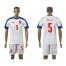Czech #5 Kalas Away Soccer Country Jersey