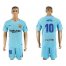 Barcelona #10 Messi Away Soccer Club Jersey