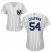 New York Yankees #54 Aroldis Chapman White Strip Home Womens Stitched MLB Jersey