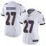 Nike Baltimore Ravens #27 J.K. Dobbins White Womens Stitched NFL Vapor Untouchable Limited Jersey