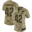 Nike Detroit Lions #42 Devon Kennard Camo Womens Stitched NFL Limited 2018 Salute to Service Jersey