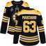 Adidas Boston Bruins #63 Brad Marchand Black Home Authentic Stanley Cup Final Bound Womens Stitched NHL Jersey