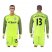 Manchester City #13 Caballero Shiny Green Goalkeeper Long Sleeves Soccer Club Jersey