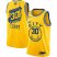 Nike Golden State Warriors #30 Stephen Curry Gold Womens 2022 NBA Finals Swingman Hardwood The City Classic Edition Jersey Womens