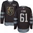 Adidas Vegas Golden Knights #61 Mark Stone Black 1917-2017 100th Anniversary Stitched NHL Jersey