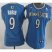 Cheap Women Minnesota Timberwolves 9 Ricky Rubio Blue Swingman NBA Jerseys