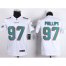 Nike Miami Dolphins #97 Jordan Phillips White Youth Stitched NFL New Elite Jersey