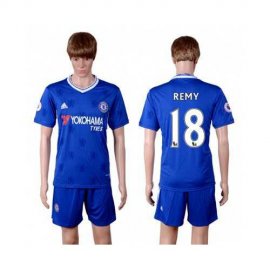 Chelsea #18 Remy Home Soccer Club Jersey