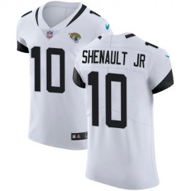 Nike Jacksonville Jaguars #10 Laviska Shenault Jr. White Mens Stitched NFL New Elite Jersey