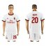 AC Milan #20 Abate Away Soccer Club Jersey