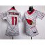 Nike Arizona Cardinals #11 Larry Fitzgerald Zebra Womens Stitched NFL Elite Jersey