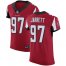 Nike Atlanta Falcons #97 Grady Jarrett Red Team Color Mens Stitched NFL Vapor Untouchable Elite Jersey