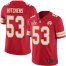 Nike Kansas City Chiefs #53 Anthony Hitchens Red Team Color Mens Super Bowl LV Bound Stitched NFL Vapor Untouchable Limited Jersey