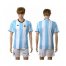 Argentina Blank Home Soccer Country Jersey