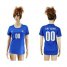 Womens Italy Personalized Home Soccer Country Jersey