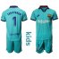 Barcelona #1 Ter Stegen Third Kid Soccer Club Jersey