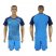 Spain Blank Blue Goalkeeper Soccer Country Jersey