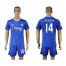 Chelsea #14 Traore Home Soccer Club Jersey