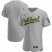 Oakland Athletics Mens Nike Gray Road 2020 Authentic Official Team MLB Jersey