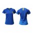 Womens Brazil Blank Away Soccer Country Jersey