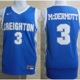 Creighton Bluejays 3 Doug McDermott Blue College NCAA Jersey Cheap