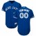 Toronto Blue Jays Majestic Alternate Flex Base Authentic Collection Custom Jersey Royal