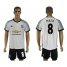 Manchester United #8 Mata White Soccer Club Jersey