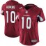 Nike Arizona Cardinals #10 DeAndre Hopkins Red Team Color Womens Stitched NFL Vapor Untouchable Limited Jersey
