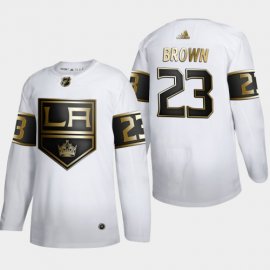 Los Angeles Kings #23 Dustin Brown Mens Adidas White Golden Edition Limited Stitched NHL Jersey