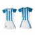 Argentina Blank Home Kid Soccer Country Jersey