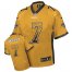 Nike New Orleans Saints #7 Morten Andersen Gold Mens Stitched NFL Elite Drift Fashion Jersey