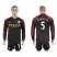 Manchester City #5 Zabaleta Away Long Sleeves Soccer Club Jersey