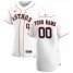 Houston Astros Custom Mens Nike White Home 2020 Authentic Player MLB Jersey