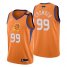 Phoenix Phoenix Suns #99 Jae Crowder Mens 2021 NBA Finals Bound Statement Edition NBA Jersey Orange Mens