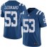 Nike Indianapolis Colts #53 Darius Leonard Royal Blue Team Color Youth Stitched NFL Vapor Untouchable Limited Jersey