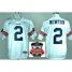 Auburn Tigers 2 Cam Newton White College Football NCAA Jerseys 2014 Vizio BCS National Championship Game Patch