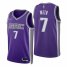 Nike Sacramento Kings #7 Chimezie Metu Purple Mens 2021-22 NBA 75th Anniversary Diamond Swingman Jersey – Icon Edition Mens