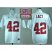 2013 BCS National Championship Alabama Crimson 42 Lacy White NCAA Football Jersey