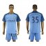 Manchester City #35 Zinchenko Home Soccer Club Jersey