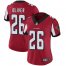 Nike Atlanta Falcons #26 Isaiah Oliver Red Team Color Womens Stitched NFL Vapor Untouchable Limited Jersey