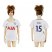 Womens Tottenham Hotspur #15 Dier Home Soccer Club Jersey