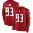 Nike Tampa Bay Buccaneers #93 Ndamukong Suh Red Team Color Youth Stitched NFL Limited Therma Long Sleeve Jersey