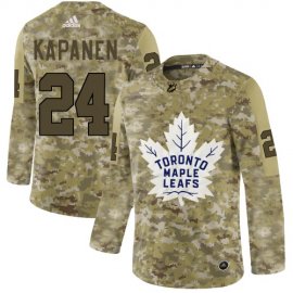 Adidas Toronto Maple Leafs #24 Kasperi Kapanen Camo Authentic Stitched NHL Jersey