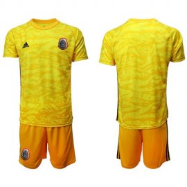 Mexico #1 Corona Grey Goalkeeper Soccer Country Jersey