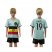 Belgium #19 Dembele Away Kid Soccer Country Jersey