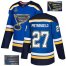 Adidas St. Louis Blues #27 Alex Pietrangelo Blue Home Authentic Fashion Gold Stanley Cup Champions Stitched NHL Jersey