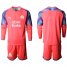Marseille Blank Pink Goalkeeper Long Sleeves Soccer Club Jersey