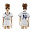 Womens Real Madrid #14 Casemiro Home Soccer Club Jersey