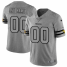 Minnesota Vikings Custom Mens Nike Gray Gridiron II Vapor Untouchable Limited NFL Jersey