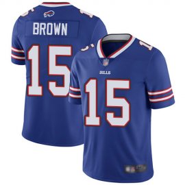 Nike Buffalo Bills #15 John Brown Royal Blue Team Color Mens Stitched NFL Vapor Untouchable Limited Jersey